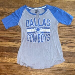 Quarter sleeve cowboys shirt